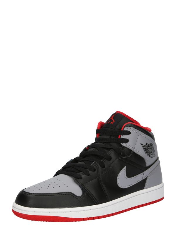 Jordan Jordan Nizke superge 'AIR JORDAN 1 MID'  siva / rdeča / črna