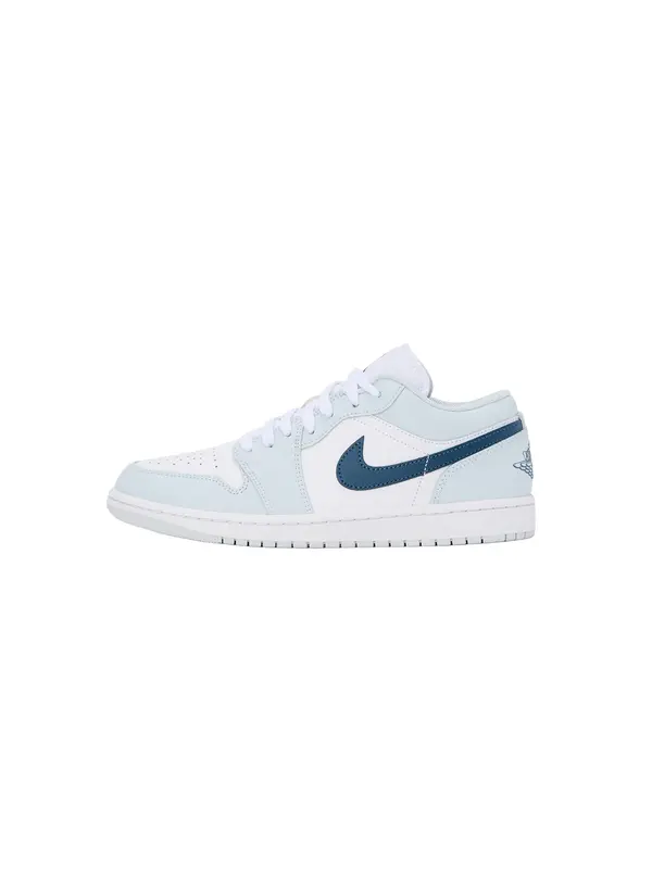 Jordan Jordan Nizke superge 'Air Jordan 1'  mornarska / svetlo modra / bela