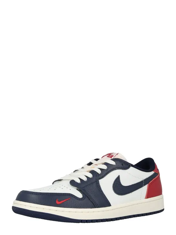 Jordan Jordan Nizke superge 'AIR JORDAN 1 RETRO'  mornarska / ognjeno rdeča / bela