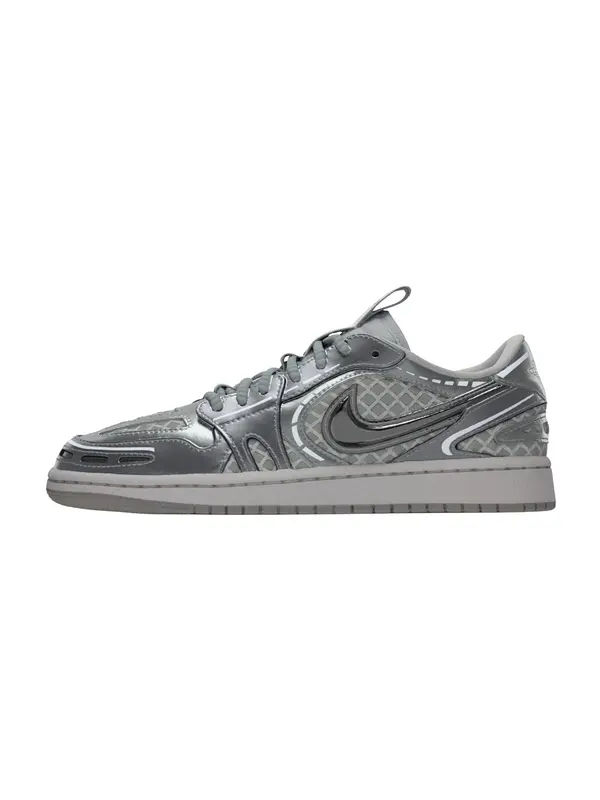 Jordan Jordan Nizke superge 'AIR JORDAN 1'  siva / srebrna / bela