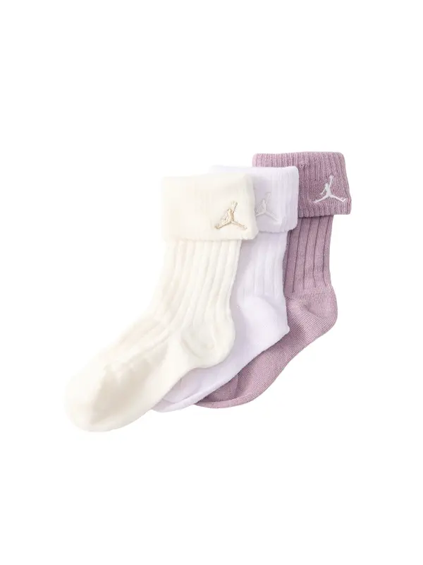 Jordan Jordan Nogavice  kremna / mauve / pastelno lila