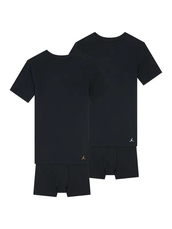 Jordan Jordan Set perila  svetlo siva / oranžna / črna