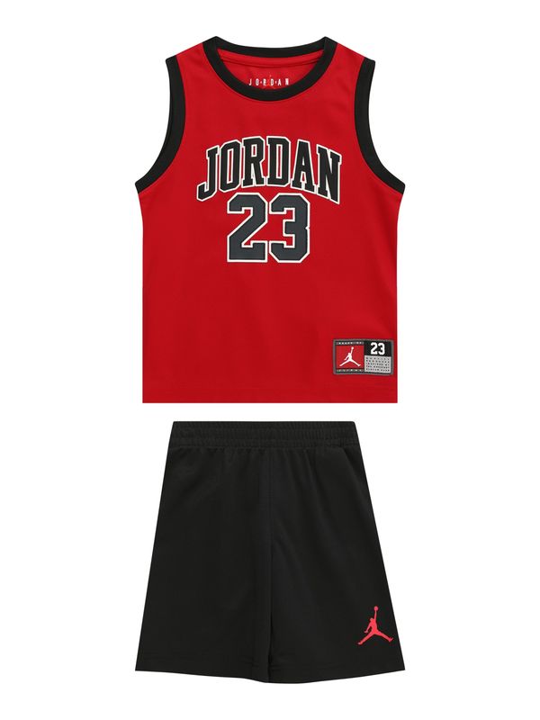 Jordan Jordan Športna trenirka  rdeča / črna