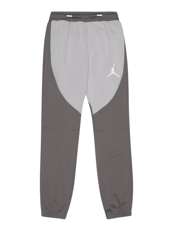 Jordan Jordan Športne hlače  siva / temno siva / neonsko zelena / bela
