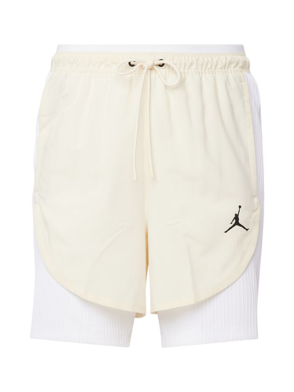Jordan Jordan Športne hlače  slonovina / črna / bela