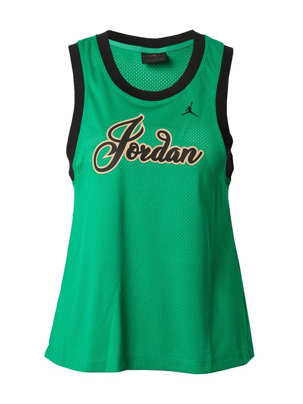 Jordan Jordan Športni top  kit / travnato zelena / črna