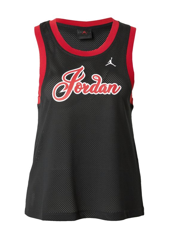 Jordan Jordan Športni top  rdeča / črna / bela