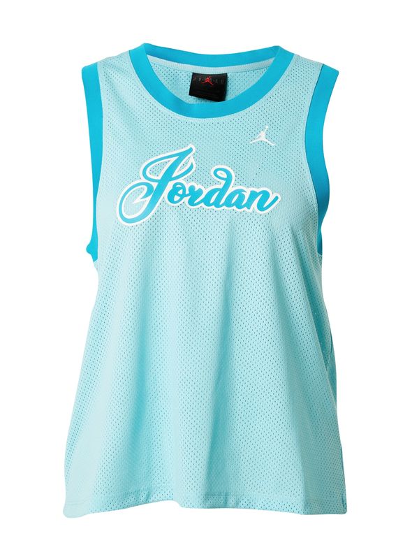 Jordan Jordan Športni top  voda / svetlo modra / bela
