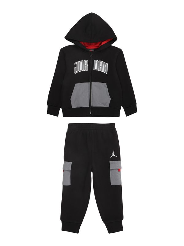 Jordan Jordan Trenirka za tek  siva / črna / bela