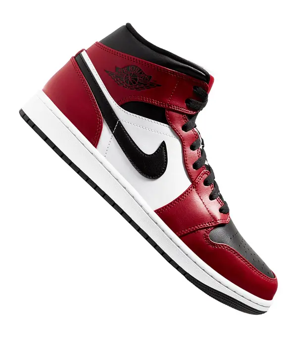 Jordan Jordan Visoke superge 'Air 1'  ognjeno rdeča / črna / bela