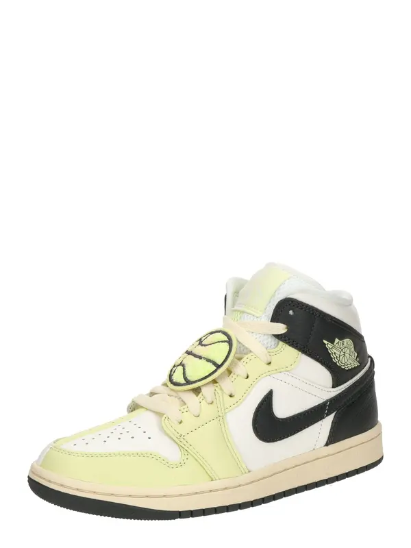 Jordan Jordan Visoke superge 'AIR JORDAN 1'  kremna / svetlo zelena / črna