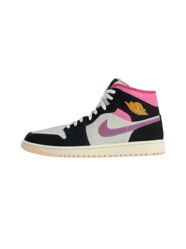Jordan Jordan Visoke superge 'Air Jordan 1 Mid SE'  orhideja / roza / črna / bela