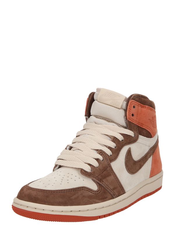 Jordan Jordan Visoke superge 'Air Jordan 1 Retro'  kremna / rjava / oranžna