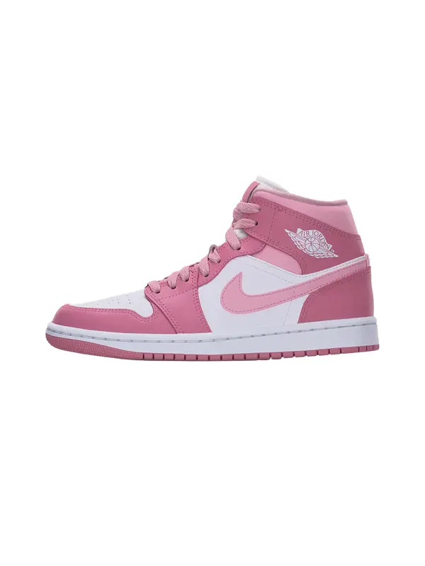 Jordan Jordan Visoke superge 'Air Jordan 1'  roza / bela