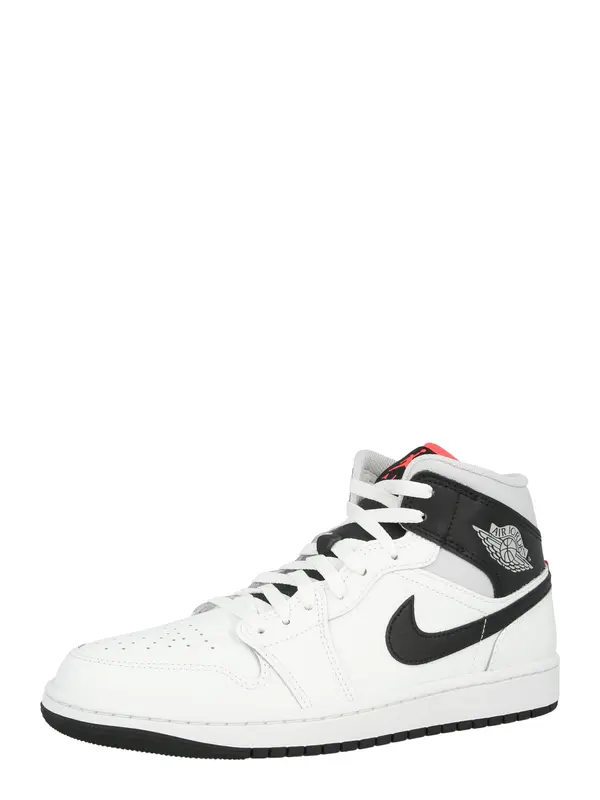 Jordan Jordan Visoke superge 'AIR JORDAN 1'  svetlo siva / neonsko oranžna / črna / bela