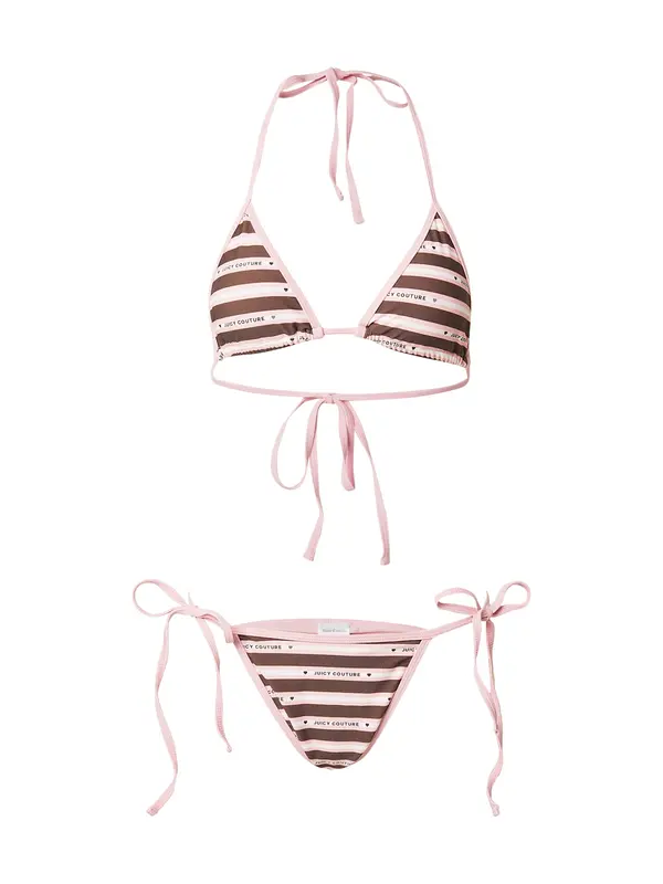 Juicy Couture Juicy Couture Bikini  rjava / staro roza