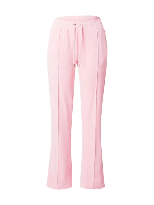 Juicy Couture Juicy Couture Hlače 'Tina'  roza / srebrna