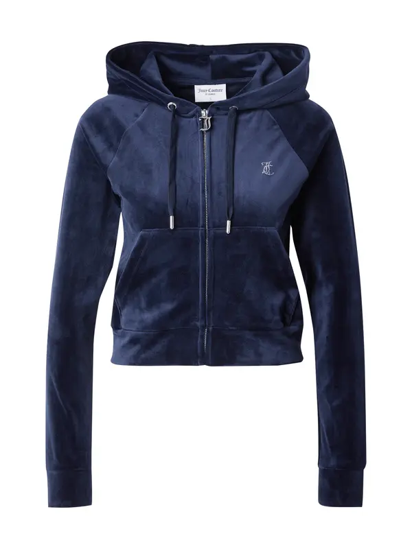 Juicy Couture Juicy Couture Jopa na zadrgo 'Madison'  marine / srebrna