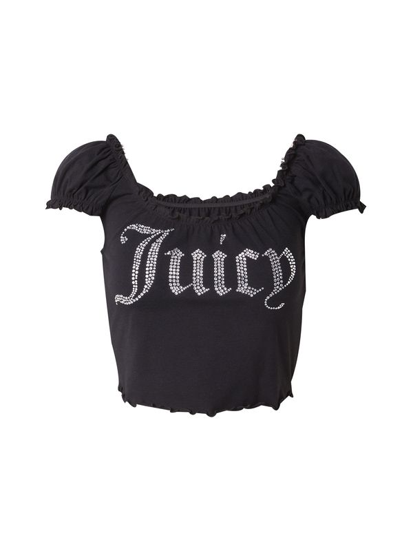 Juicy Couture Juicy Couture Majica 'BRODIE'  črna