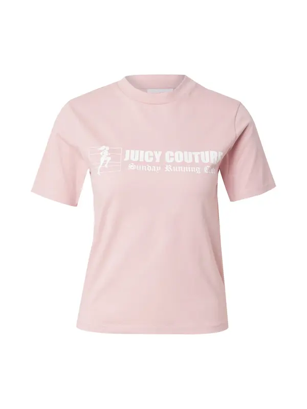 Juicy Couture Juicy Couture Majica 'THE RUNNER'  lila / bela