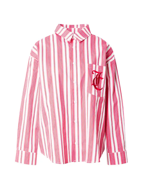 Juicy Couture Juicy Couture Majica za spanje  roza / bela
