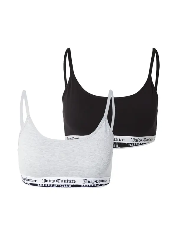 Juicy Couture Juicy Couture Nedrček  pegasto siva / črna / bela