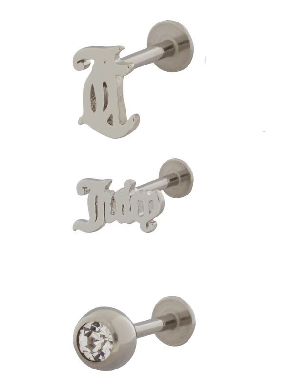 Juicy Couture Juicy Couture Piercing nakit 'GABRIEL'  srebrna