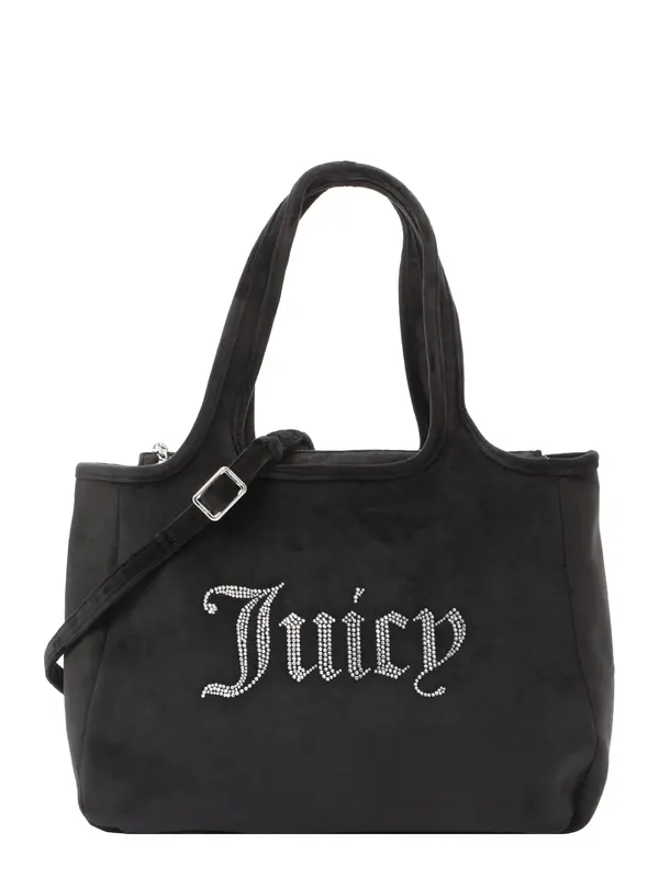 Juicy Couture Juicy Couture Ročna torbica  črna / srebrna