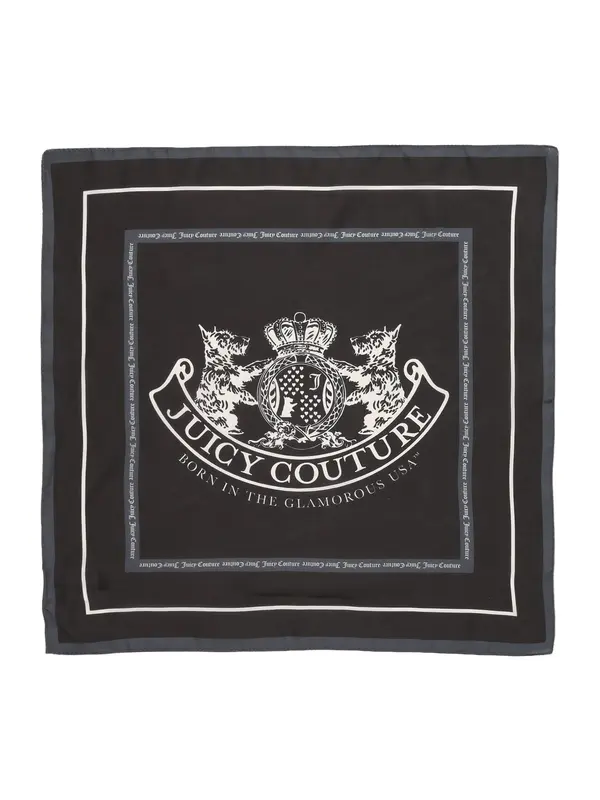 Juicy Couture Juicy Couture Ruta 'Foulard'  siva / črna / bela