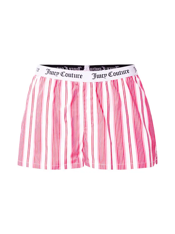 Juicy Couture Juicy Couture Spodnji del pižame  pitaja / temno roza / črna / bela