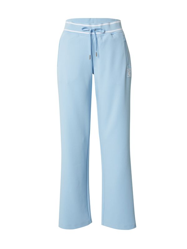 Juicy Couture Sport Juicy Couture Sport Športne hlače  svetlo modra / bela