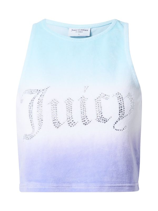 Juicy Couture Juicy Couture Top 'AMORA'  turkizna / svetlo lila / srebrna / bela