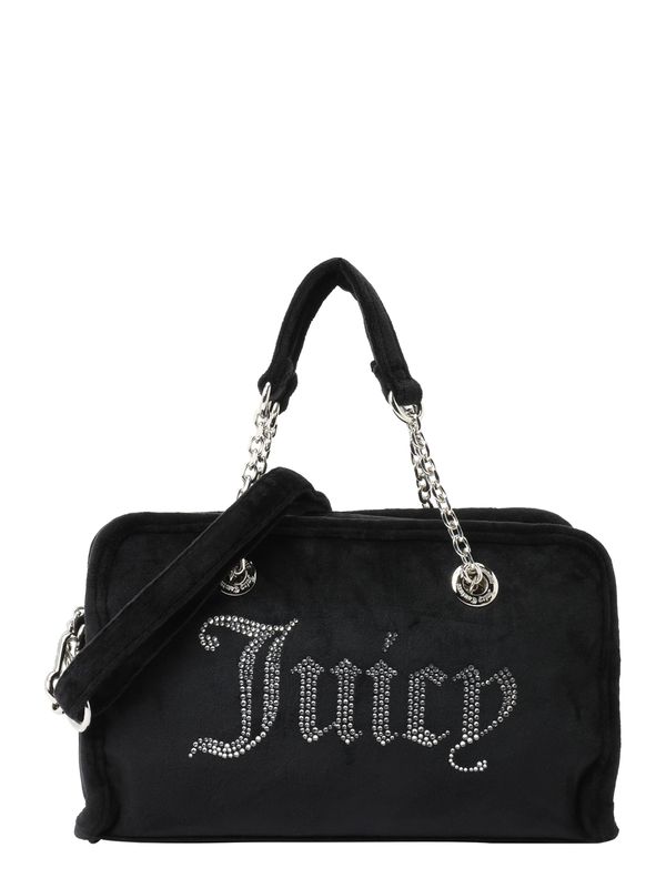 Juicy Couture Juicy Couture Torba za čez ramo 'Kimberly'  črna / srebrna