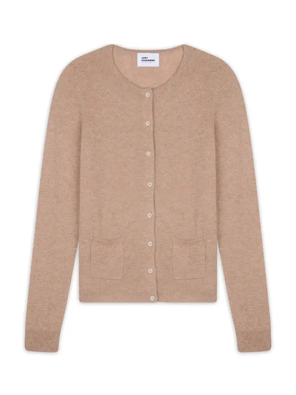 JUST CASHMERE JUST CASHMERE Pletena jopa 'Katharine'  mokka