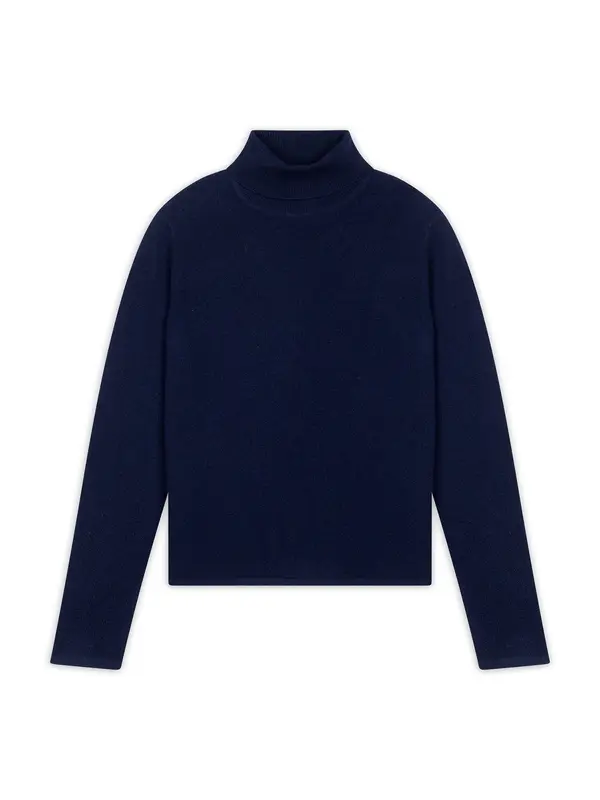 JUST CASHMERE JUST CASHMERE Pulover 'AVA'  marine