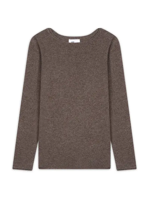 JUST CASHMERE JUST CASHMERE Pulover 'Grace'  temno siva