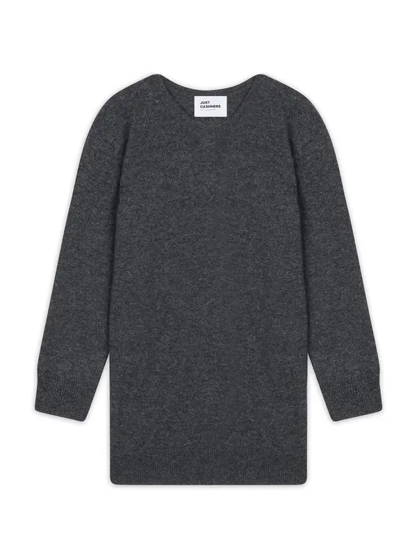 JUST CASHMERE JUST CASHMERE Pulover 'JANICE'  siva