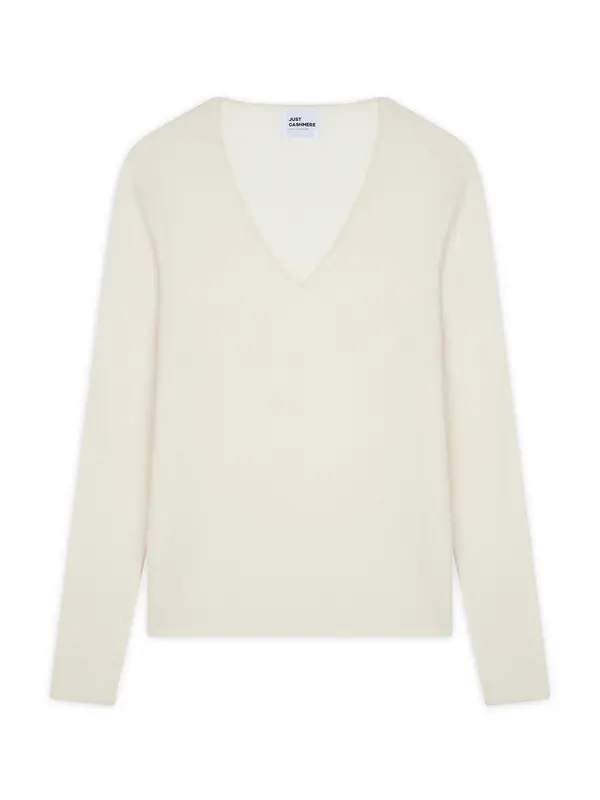 JUST CASHMERE JUST CASHMERE Pulover 'Joan'  slonovina