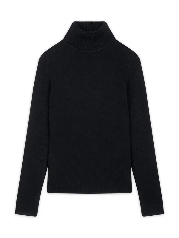 JUST CASHMERE JUST CASHMERE Pulover 'Juni'  črna