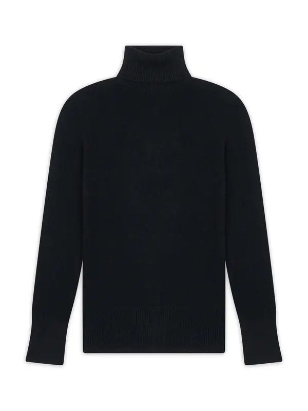 JUST CASHMERE JUST CASHMERE Pulover 'Lexie'  črna