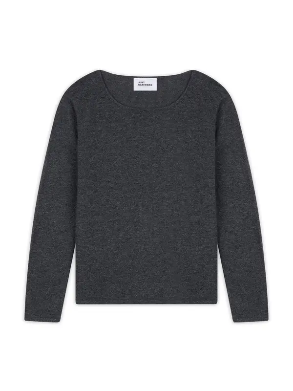 JUST CASHMERE JUST CASHMERE Pulover 'Vivian'  antracit