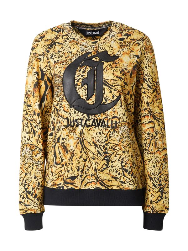 Just Cavalli Just Cavalli Majica  rumena / med / črna