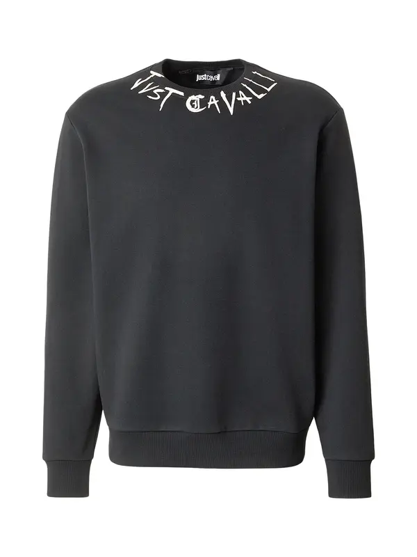 Just Cavalli Just Cavalli Majica  svetlo bež / črna