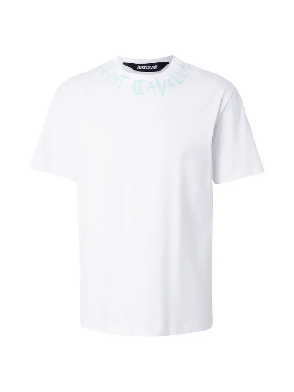 Just Cavalli Just Cavalli Majica  svetlo zelena / bela