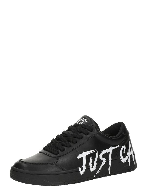 Just Cavalli Just Cavalli Nizke superge  črna / bela