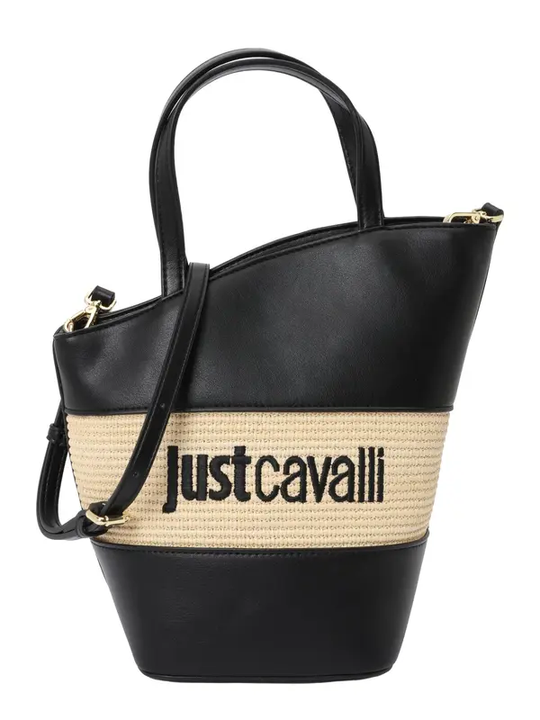 Just Cavalli Just Cavalli Ročna torbica  bež / črna