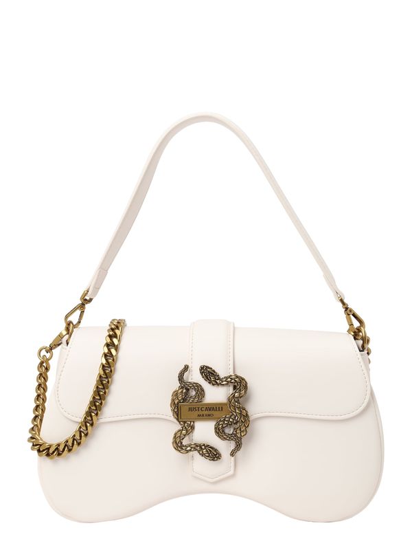 Just Cavalli Just Cavalli Torba za čez ramo 'ICONIC SNAKES'  bela