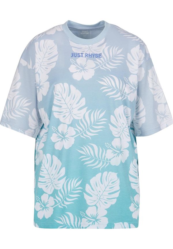 Just Rhyse Just Rhyse Majica 'Holidays'  modra / zelena / bela