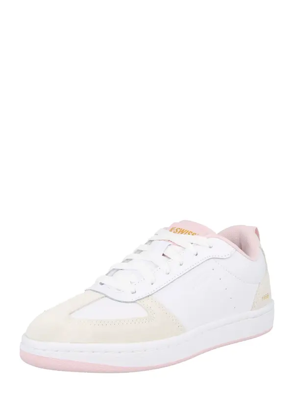 K-SWISS K-SWISS Nizke superge 'COURT VARSITY'  svetlo rumena / roza / bela