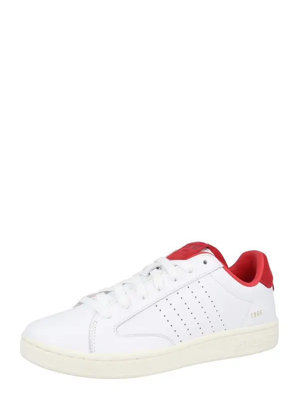 K-SWISS K-SWISS Nizke superge 'Lozan Klub'  rdeča / bela